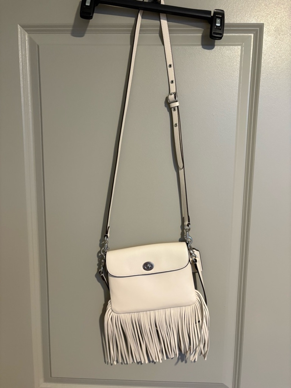 Coach 1964 Fringe Leather Crossbody Bag - Picture 3 of 9